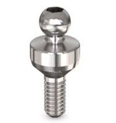 Attachment a sfera ad alta resistenza Overdenture resistente alla corrosione impermeabile